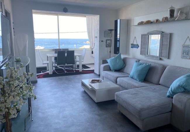 Apartamento en Théoule-sur-Mer - JASMINS - Magnifique haut de villa vue sur mer