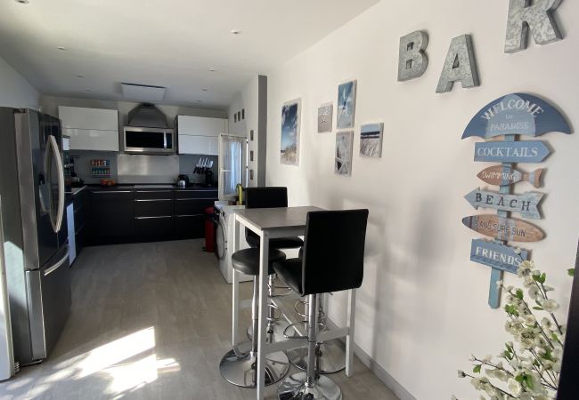 Apartamento en Théoule-sur-Mer - JASMINS - Magnifique haut de villa vue sur mer